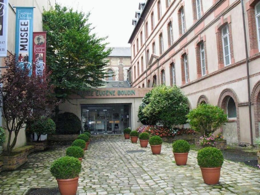 Ferienwohnung Bienvenue chez vous Honfleur Exterior foto